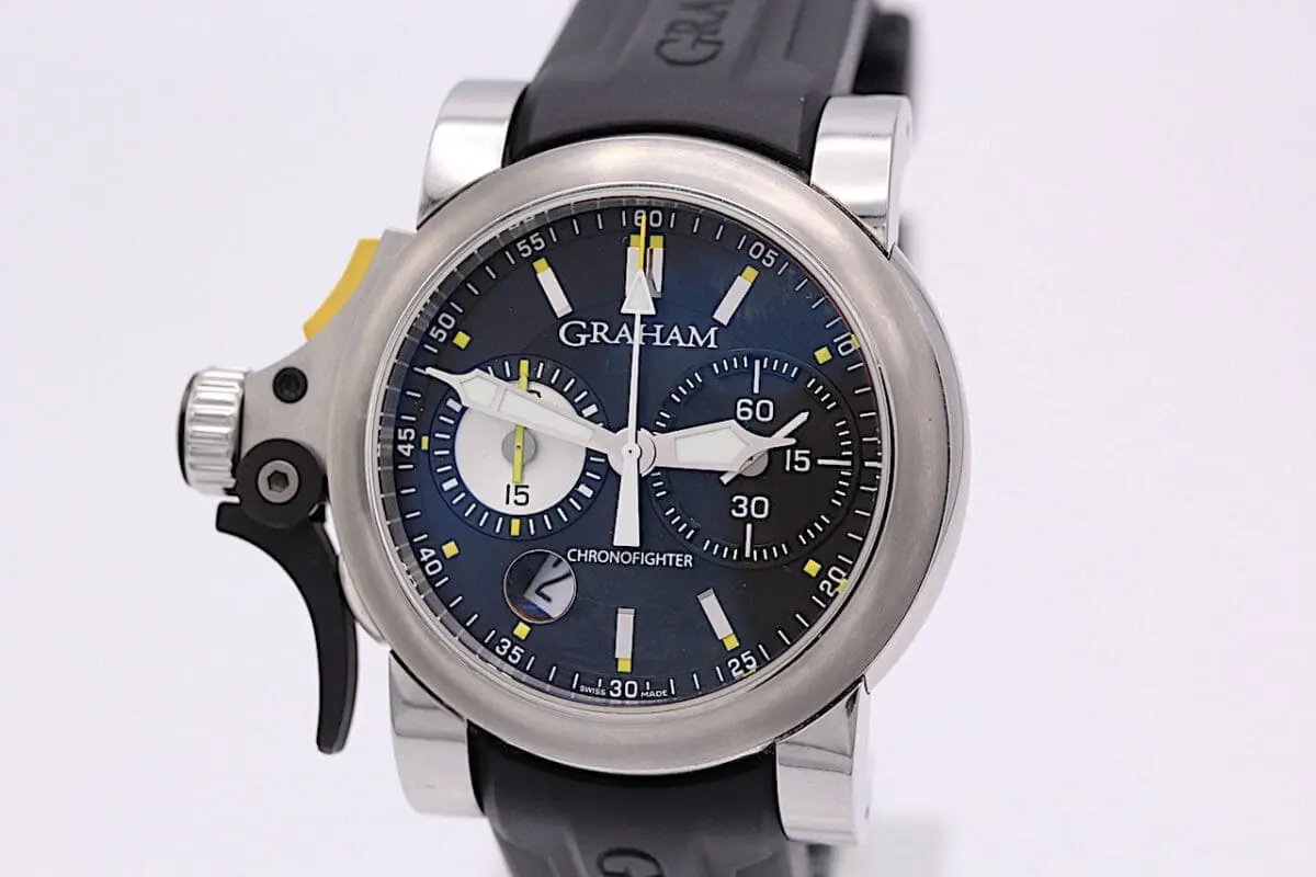Graham Chronofighter RAC Trigger Ref.: 2TRAS.BO1/7K37B von 2014 Full Set