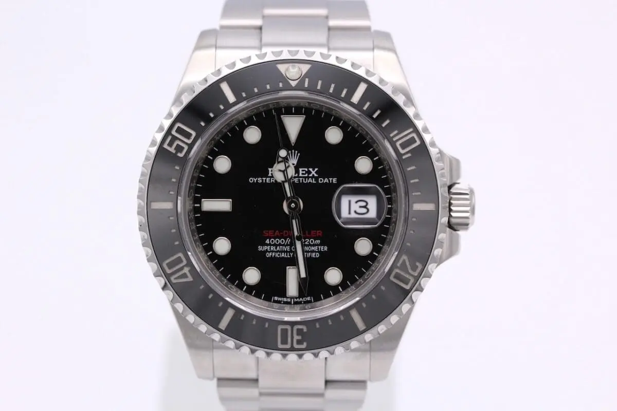 Rolex Sea-Dweller Rotschrift Ref.: 126600 / 12-2017 / LC100 / Full Set