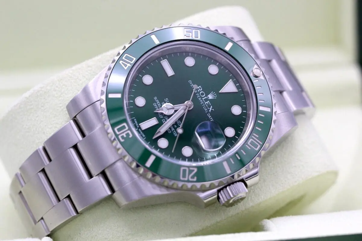 Rolex Submariner Ref.: 116610LV "HULK" - G-Serie - MKI - LC100 - Full Set