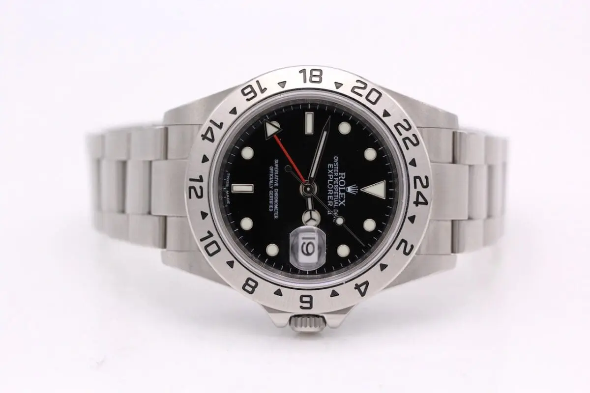 Rolex Explorer II Ref.: 16570 / V-Serie / Cal. 3186 / Price Tag / Full