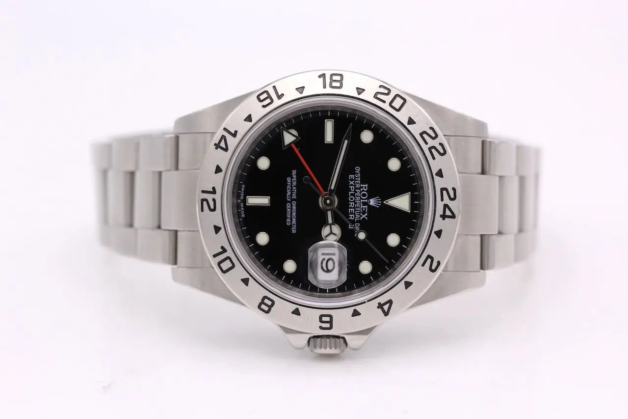 Rolex Explorer II Ref.: 16570 / V-Series / Cal. 3186 / Price Tag / Full