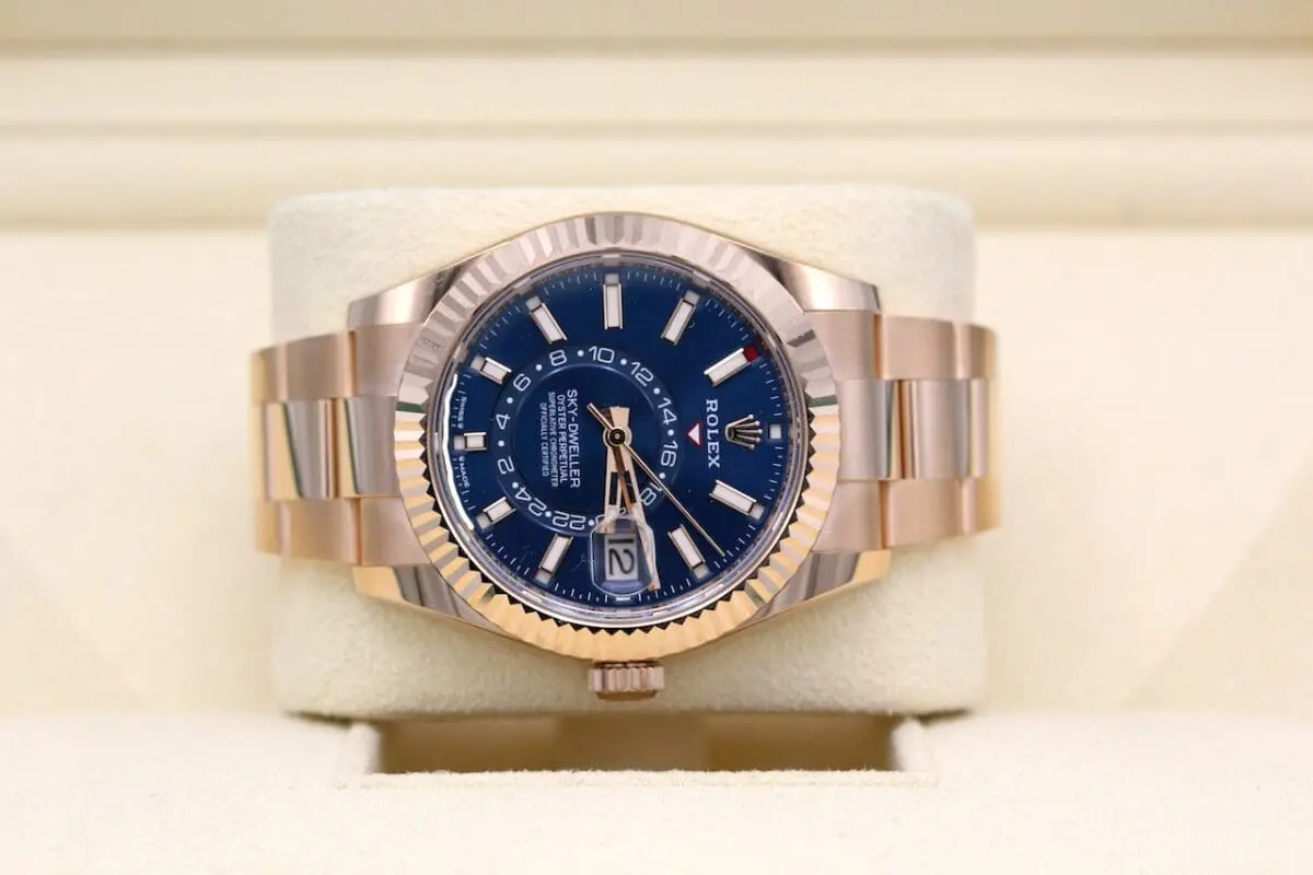 Sky-Dweller Ref.: 326935 / Grün Blau / 11-2023 / NEU / Full Set /