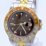 Rolex GMT Master Ref. 16753 / 1984 / Nipple Dial brown /