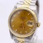 Rolex Datejust Ref.: 16233 - 1995 -LC100 - Diamond Dial - Full Set -