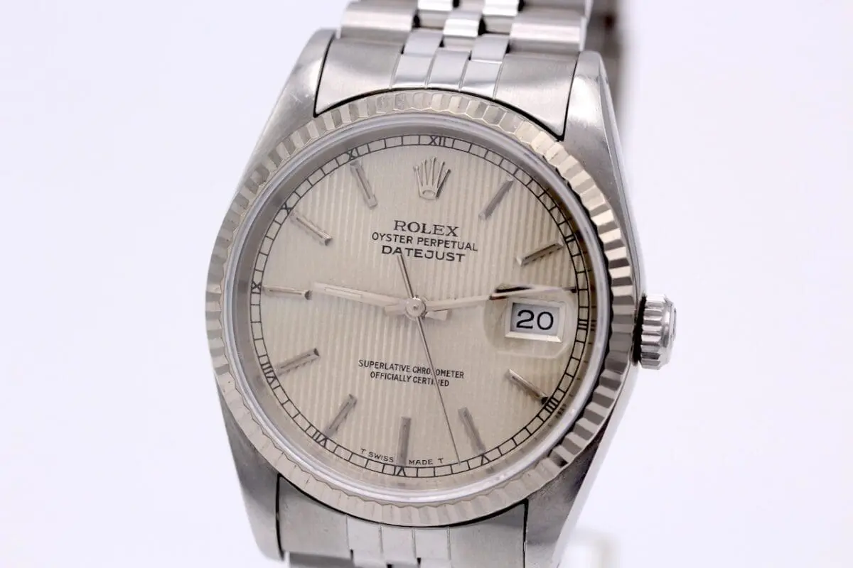 Rolex Datejust Ref.: 16234 - Tapestry Dial - v. 1991 - Full Set -
