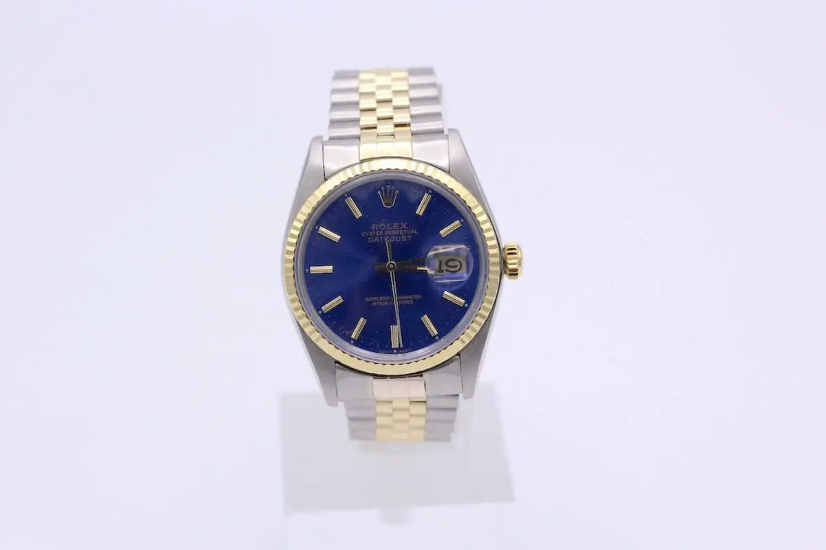Rolex Datejust Ref.: 16013 - 1978 - Full Set - Blaues Zifferblatt -