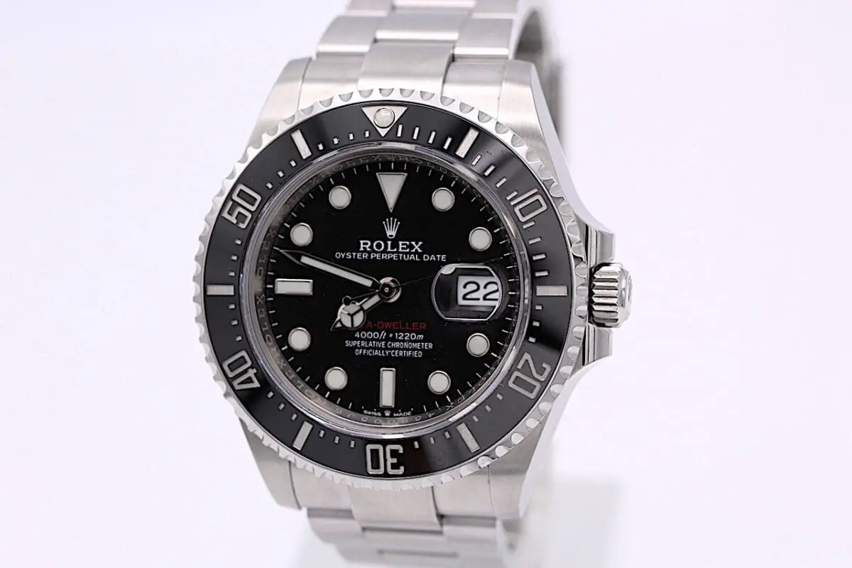 Rolex Sea-Dweller Rotschrift Ref.: 126600 / 08-2019 / LC100 / Erstkaufrechnung /