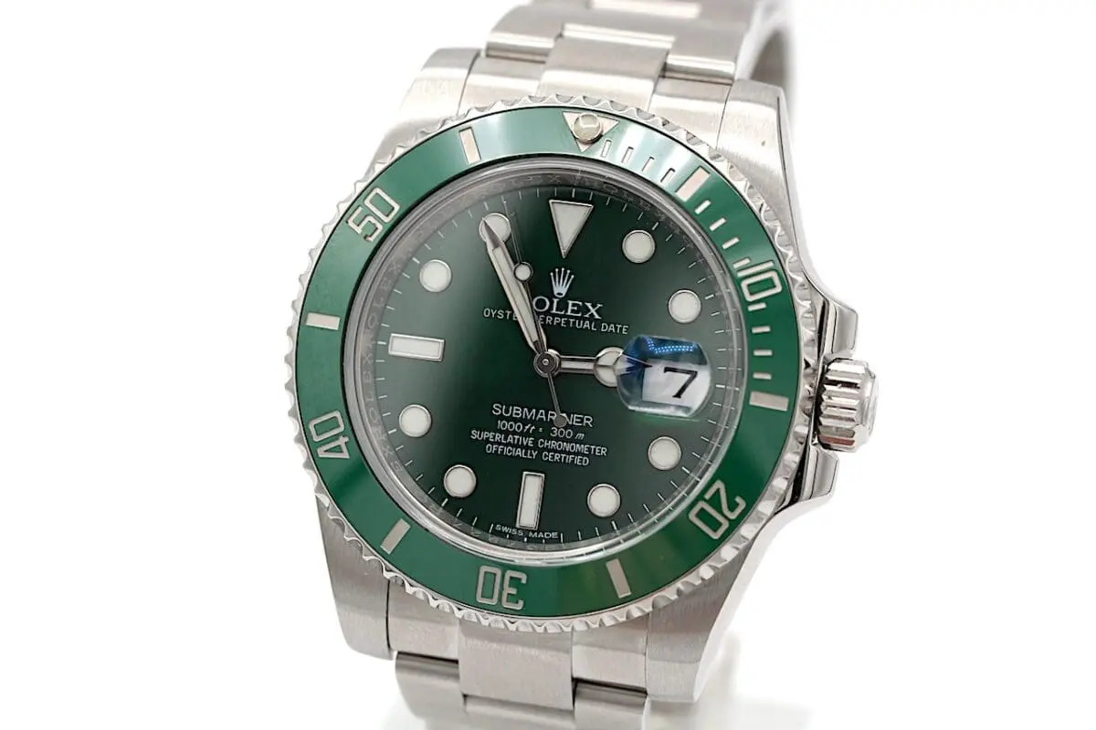 Rolex Submariner Ref.: 116610LV "HULK" - 12/2015 - EU - Full Set -