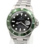 Rolex Submariner Ref.: 16610LV "Kermit" - V Series - Rehaut - Full Set