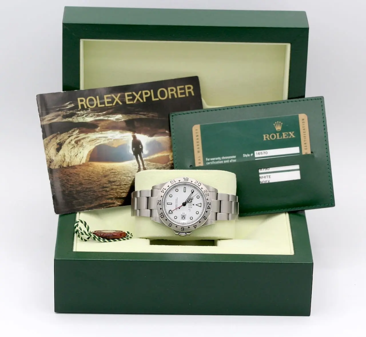 Rolex Explorer II Ref.: 16570 - M-Series - Cal. 3186 - New condition -