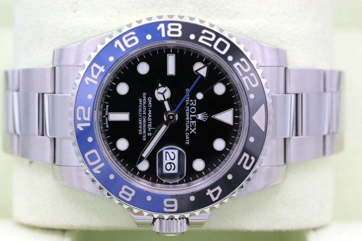 Rolex GMT Master "Batman" Ref.: 116710BLNR - LC10 - Box und G-Karte -