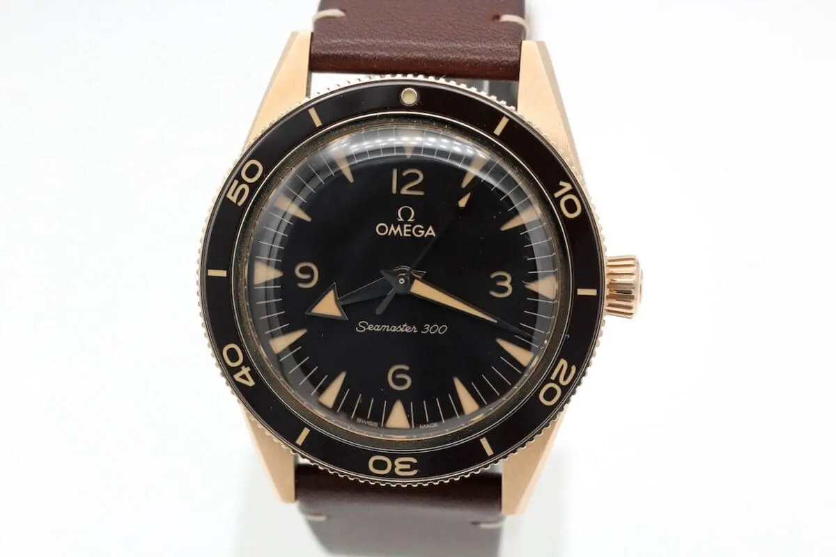 Omega Seamaster 300 Bronze - Gold v. 8/2021 Neuzustand - Full Set -