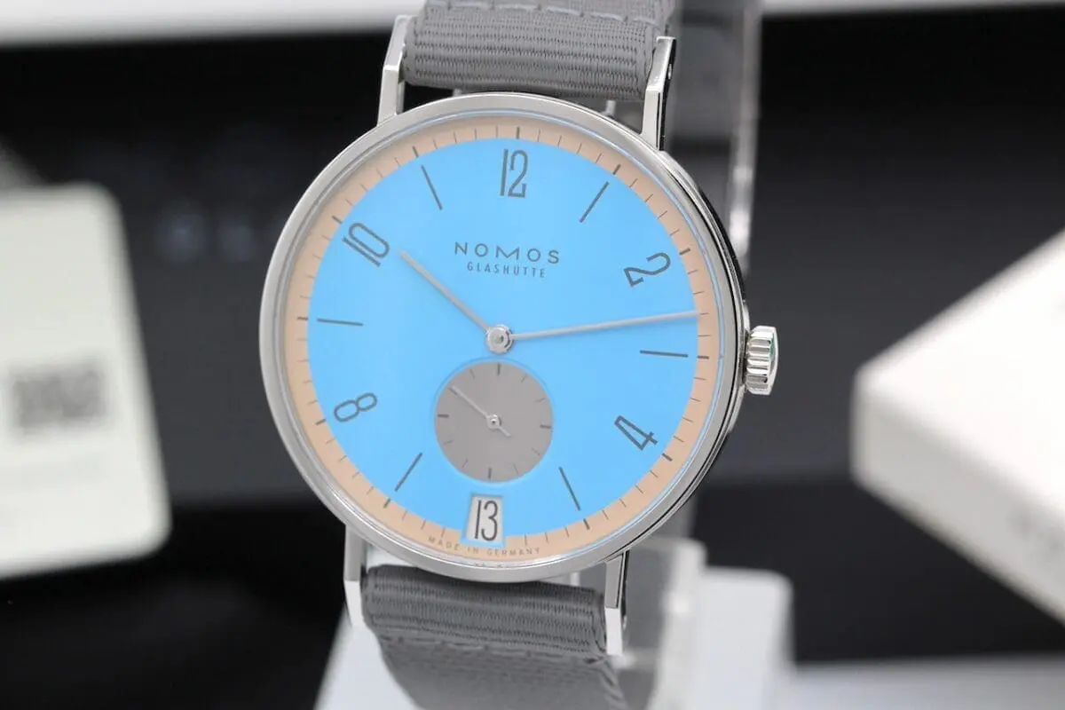 NOMOS Glashütte Tagenta Datum Delfin Limitierte Auflage