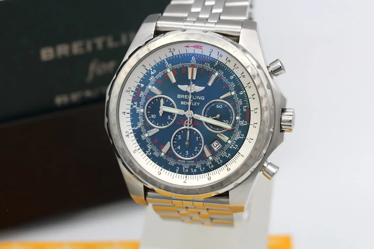 Breitling for Bentley Ref.: A25363 - Blue Dial - Full Set -