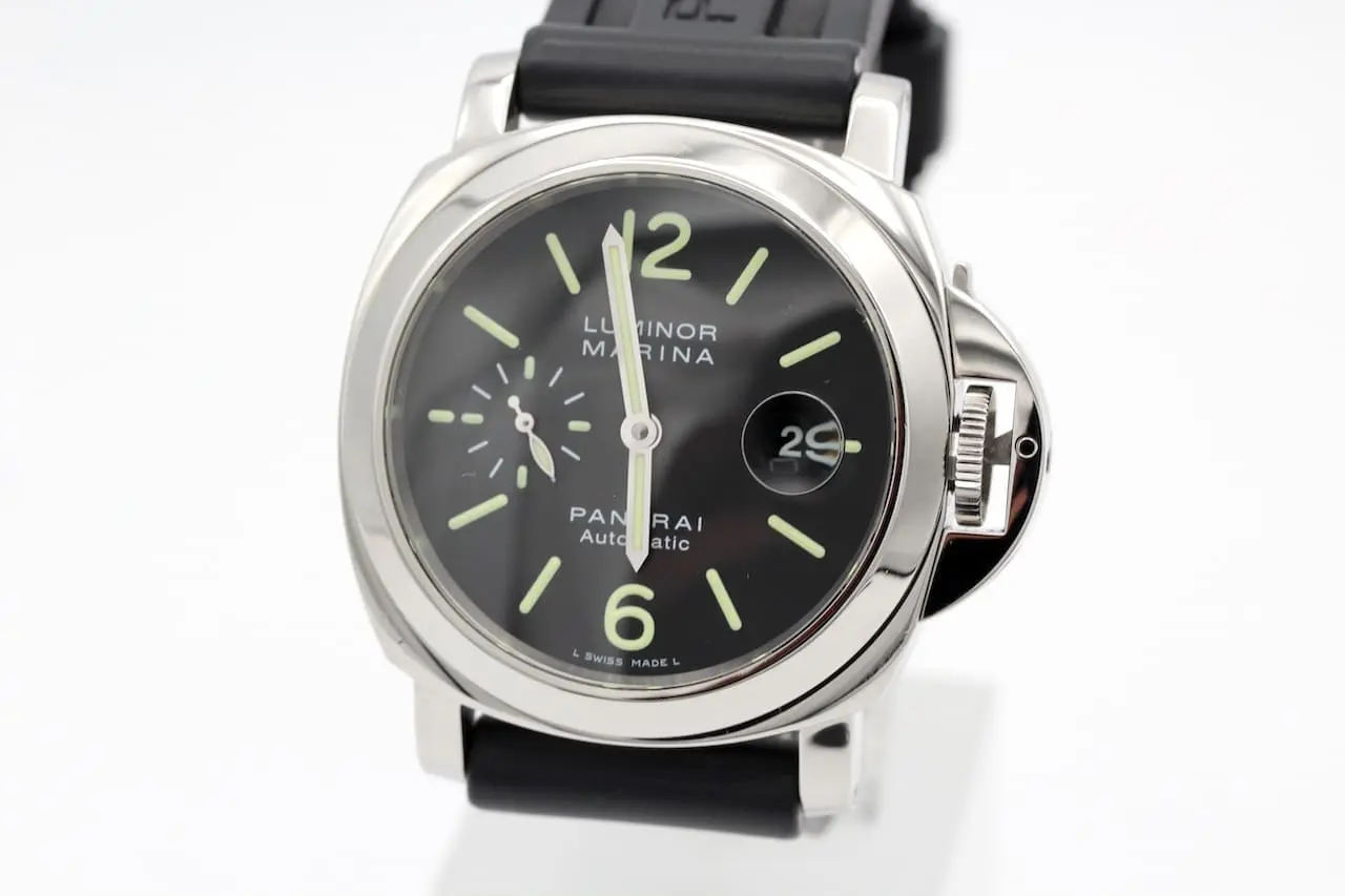 Panerai Luminor Marina men's wristwatch PAM00104 from 2008 Full Set