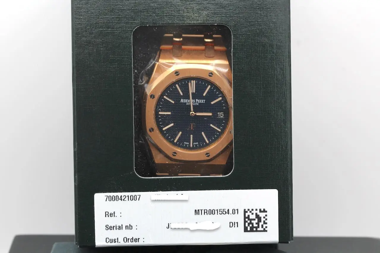 Audemars Piguet Royal Oak Ref.: 15202OR from 2020 - Sold