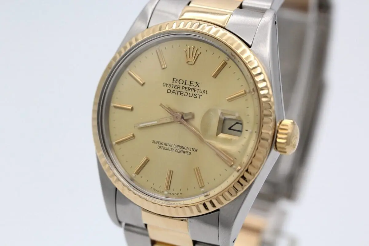 Rolex Datejust Ref.: 16013 - 11/1989 -Oyster Band - Box + Papiere -