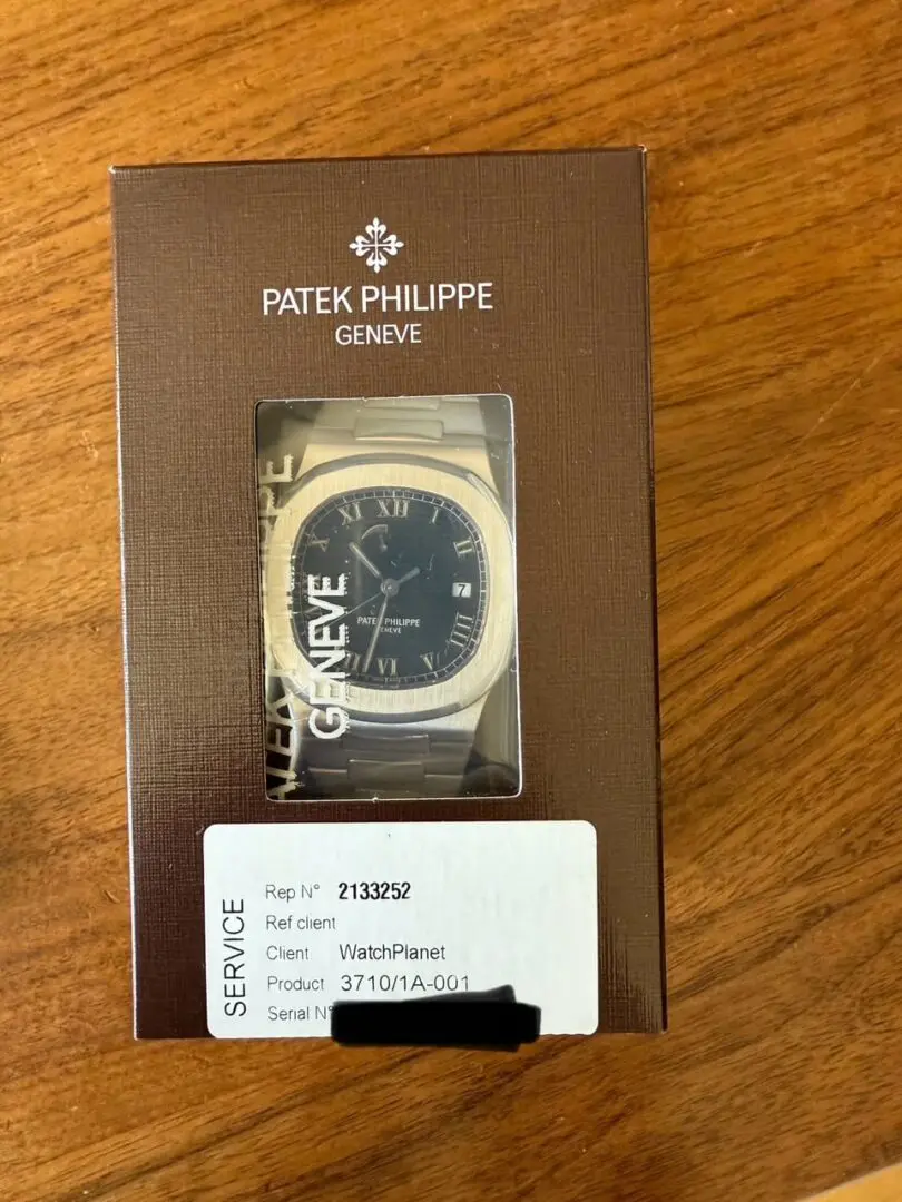 Patek Philippe Nautilus Ref. 3710-2001 - First-hand