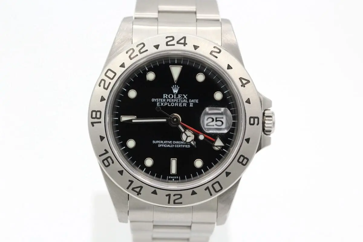 Rolex Explorer II Ref.: 16570 - v. 1999 - Swiss Dial - Full Set -