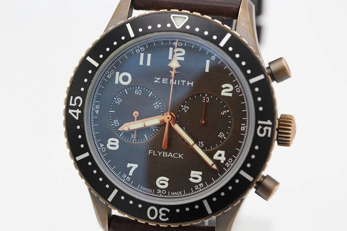 Zenith Pilot Chronometro Typ CP-2 Flyback Ref.: 29.2240.405 - Neuzustand -