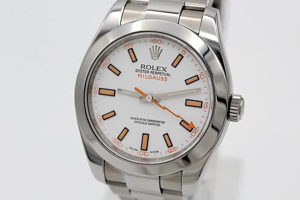 Rolex Milgauss Ref.: 116400 - weiß - LC100 - 02/2009 - Service -