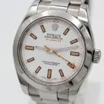 Rolex Milgauss Ref.: 116400 - white - LC100 - 02/2009 - Service -