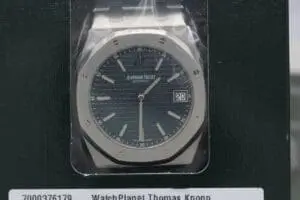 Audemars Piguet 15202ST I Blue I 2005 I Tropical Dial I AP Sealed I