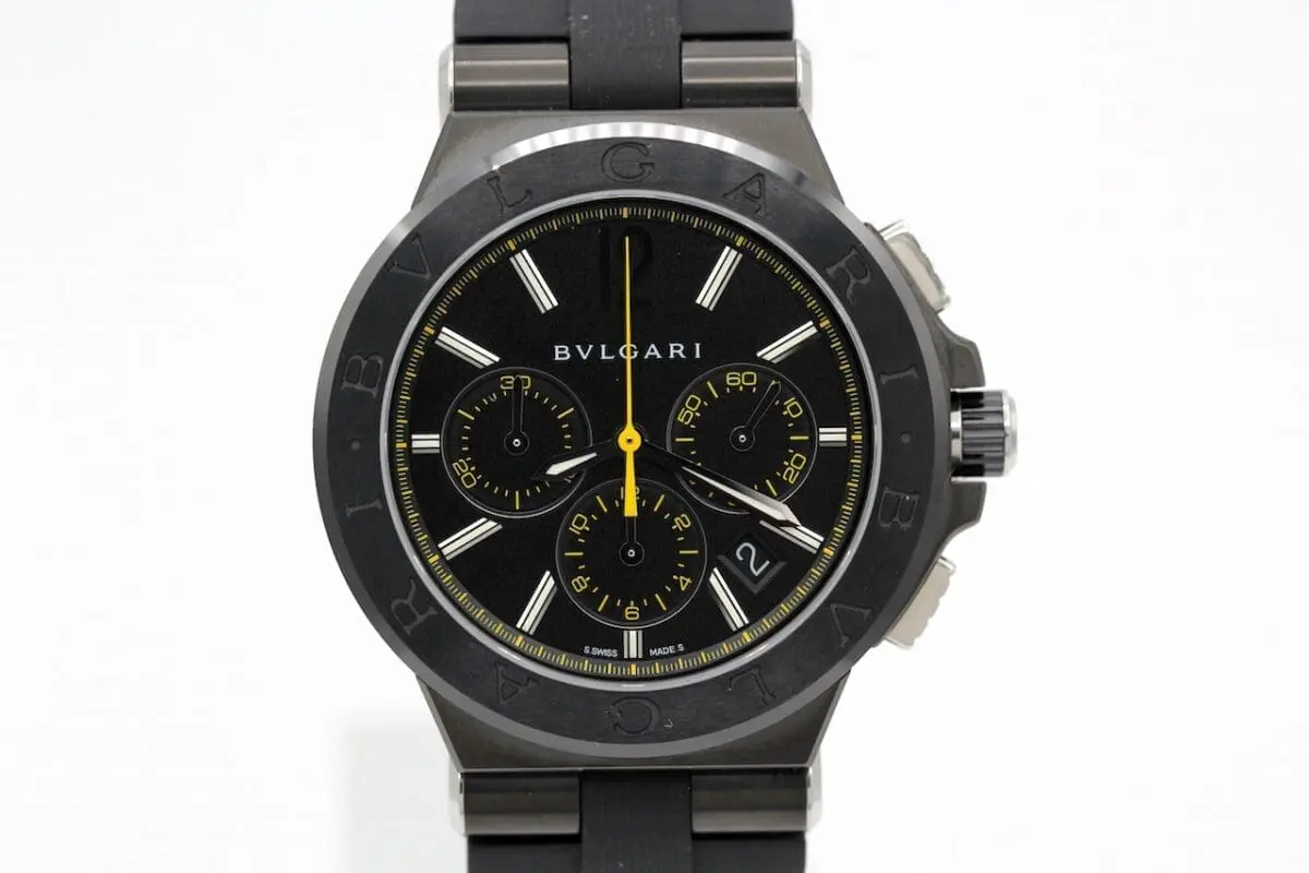 Bulgari Diagono Ultranero - Sportliche Ikone im Full Set
