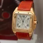 Cartier Santos XL Rosegold Chronograph 44 mm x 51 mm Ref.: 2935