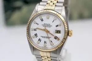 Seltene Rolex Datejust Ref.: 16013 von 1978 I Diamantblatt I