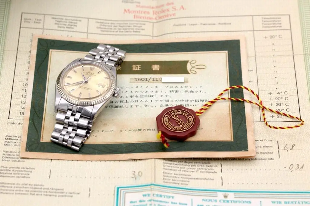 Timeless Rolex Datejust model 1601 from 1965 fresh revisioin