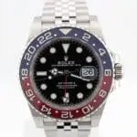 Coveted luxury Rolex GMT Master Pepsi 126710BLRO, NEW