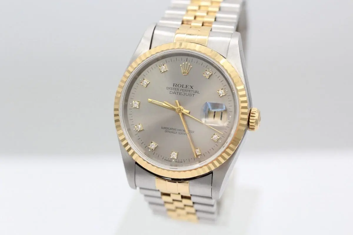 Rolex Datejust Ref.: 16233 - 14.6.1998 - Full Set - Neuwertig -