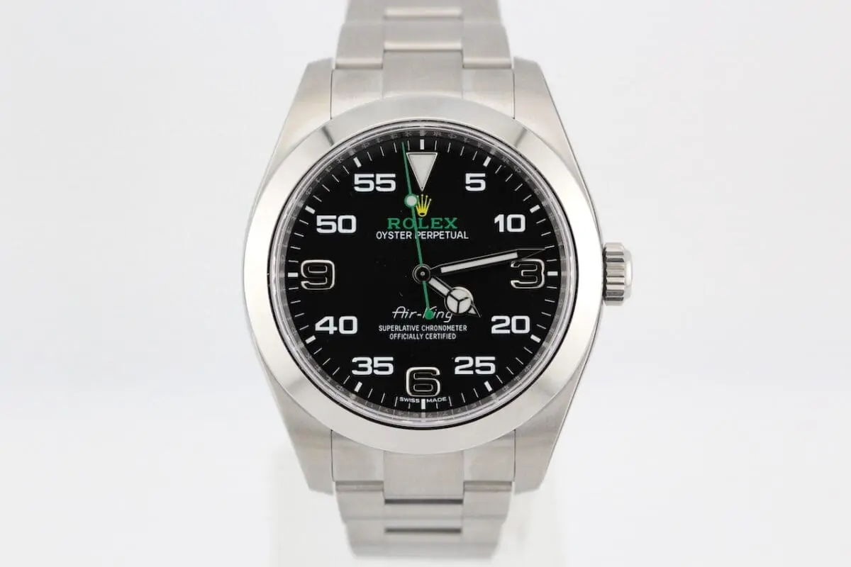 Rolex Air-King Ref.: 116900 v. 2021 I Full Set I teilverklebt