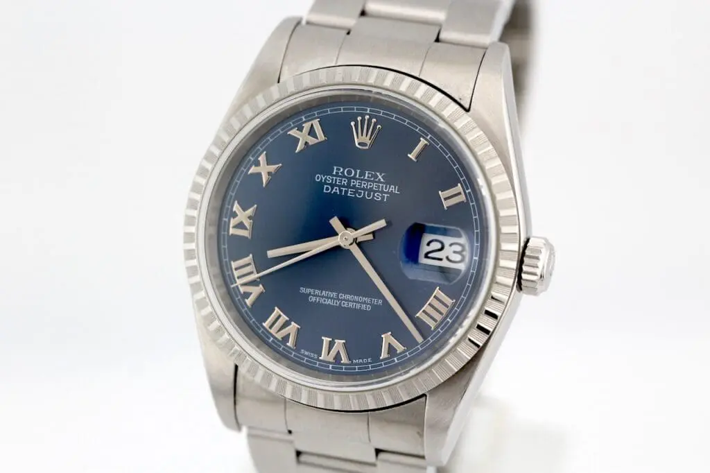 Rolex Datejust 16220 - Exclusive 2005 Blue Dial Edition