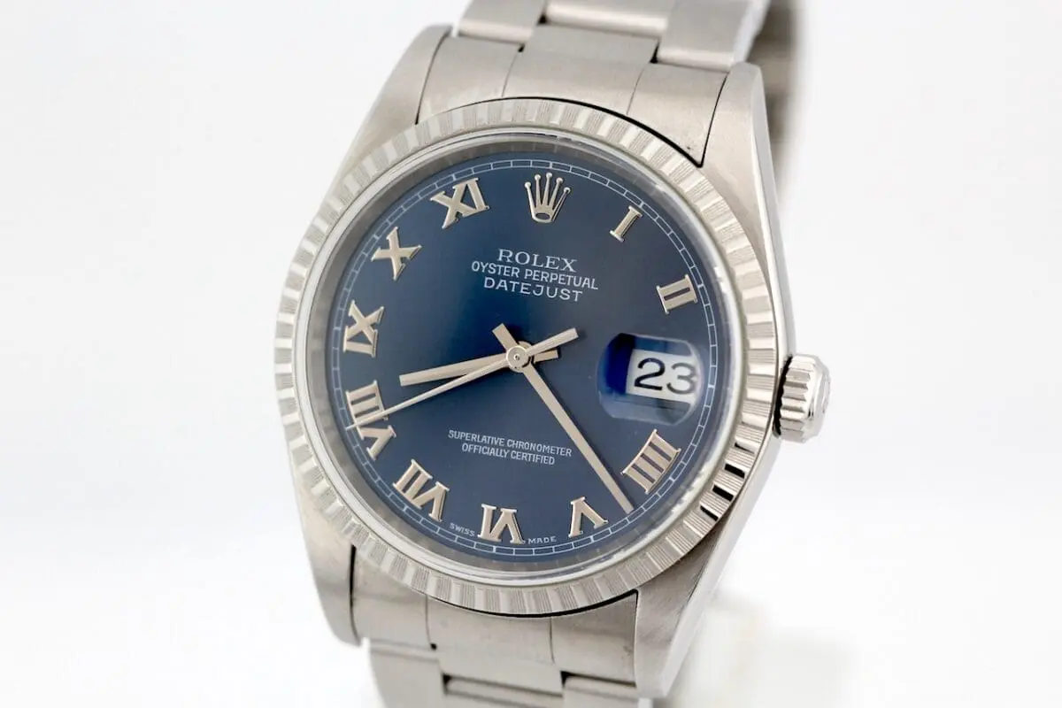Rolex Datejust 16220 - Exclusive 2005 Blue Dial Edition