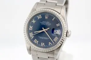 Rolex Datejust 16220 – Exklusive 2005er Blue Dial Edition