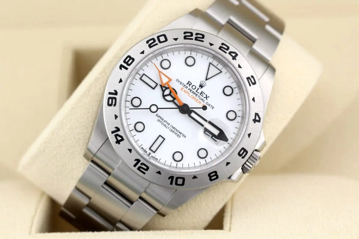 Rolex Explorer II 226570 Polar Weiß – Ungetragen 07/2021