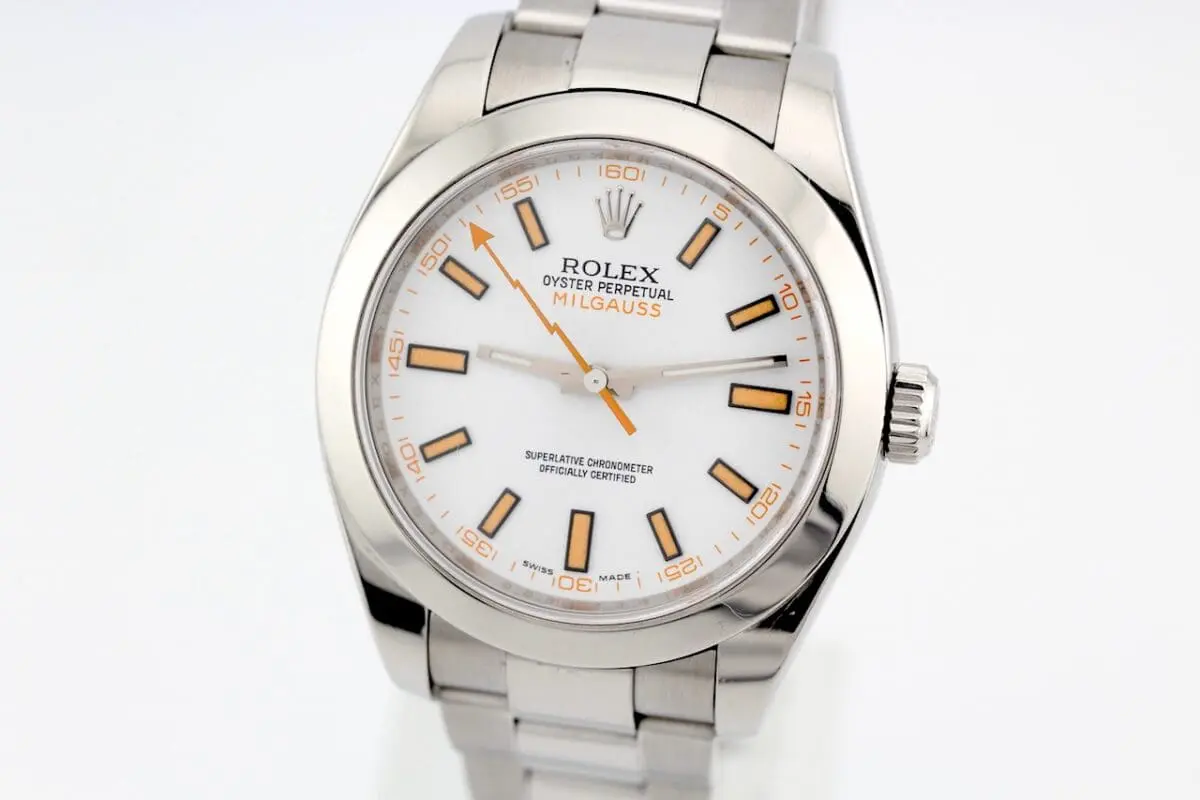 Ikonische Rolex Milgauss 116400 - weiß - LC10 - 12/2009