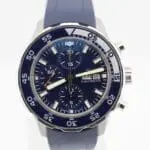 Toolwatch IWC Aquatimer Chronograph 376711 Blue - Full Set