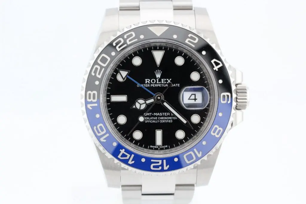 Sporty Rolex GMT Master II Batman unworn from 2017