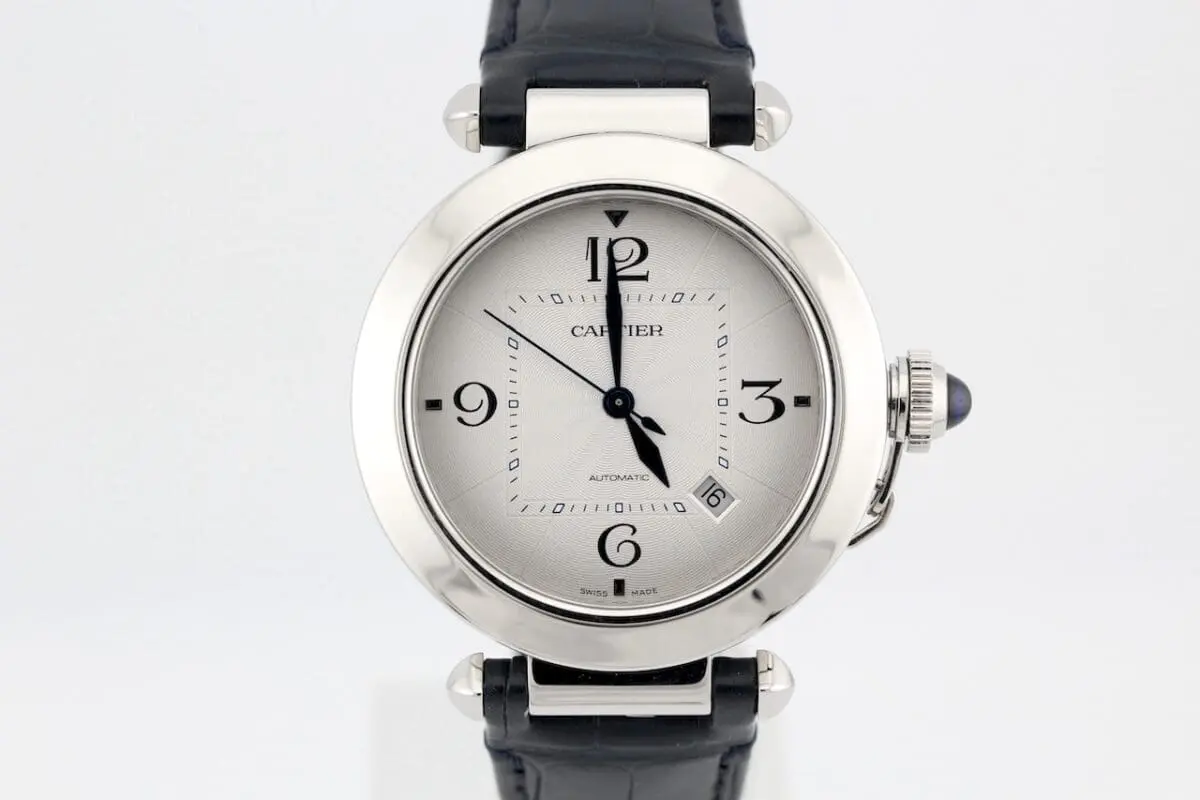 Klassische Dresswatch Cartier Pasha sehr guter Zustand