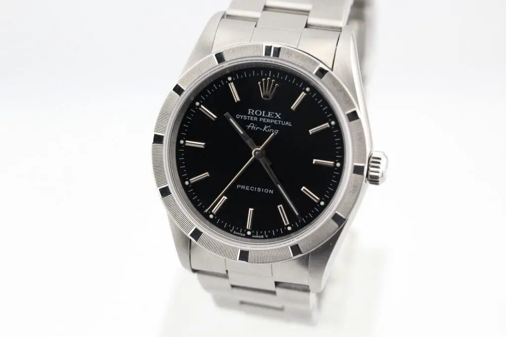Rolex Air-King 14010 1999 black dial very good condition