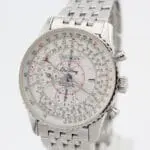 Breitling Montbrillant Datora steel bracelet luxury - Chronograph