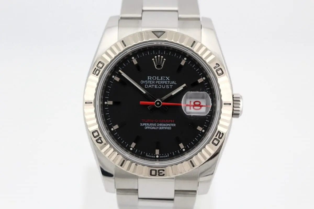 Seltene Rolex Datejust Turn-O-Graph 116264 Full Set Revision 2026