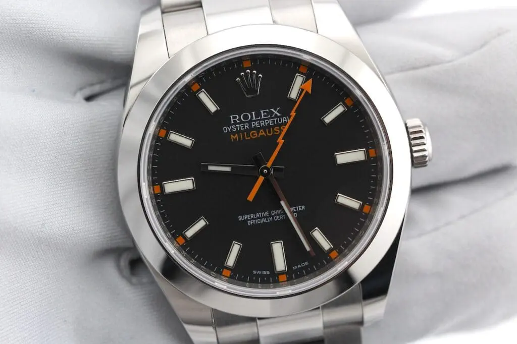 Iconic Rolex Milgauss 116400 - Black - October 2010