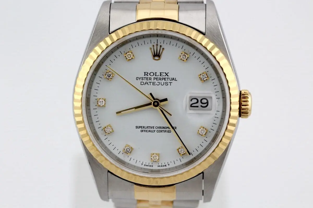 Rolex Datejust 16233 – Exklusive 1999er Diamant-Edition LC100