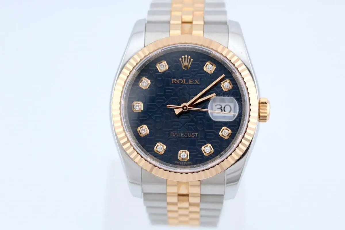 Rolex Datejust 116231 Box und Rolex Zertifikat