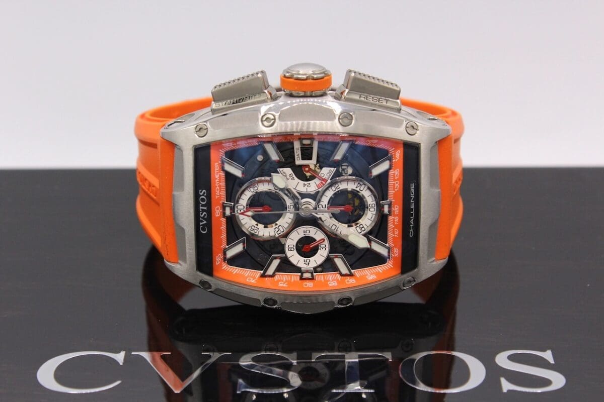 CVSTOS Challenge Chrono II GT Storm Steel Box und Papiere von 2019