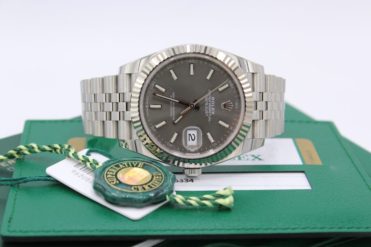 Rolex Datejust Ref.: 126334 Rhodium Dial von 09/2019 Full Set LC200